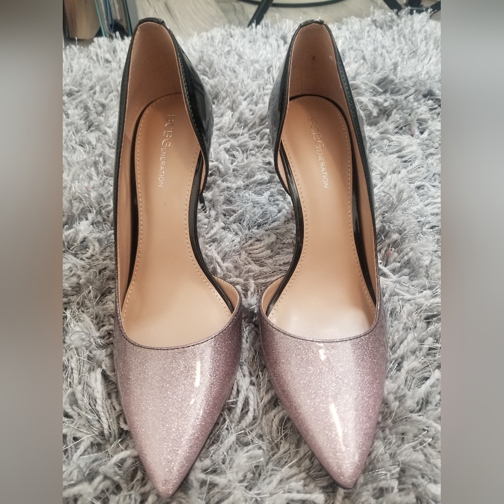 Bcbgeneration Glitter Pump Shoes - image 1